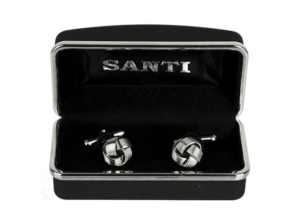 Mansjettknapper  "knute" sølv* 